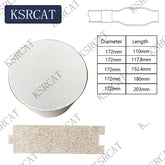 DPF Core with Cordierite Wall Flow Ceramic Substrate Filters PM Diameter 172mm